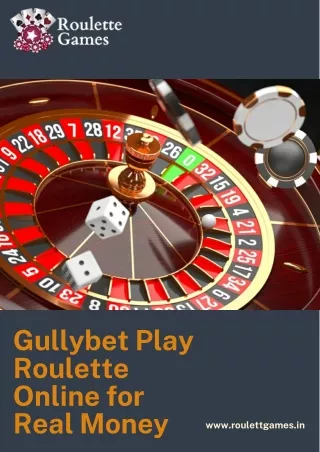 GullyBet Play Roulette Online for Real Money