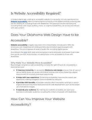 Is Website Accessibility Required (1)