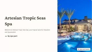 Artesian Tropic Seas Spas