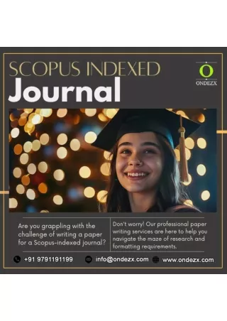 Scopus Indexed Journal