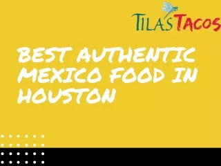 best authentic mexico food in houston