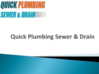 Choose Experienced Plumbers for Emergency Plumbing Services