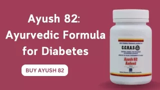 Ayush 82 Ayurvedic Formula for Diabetes