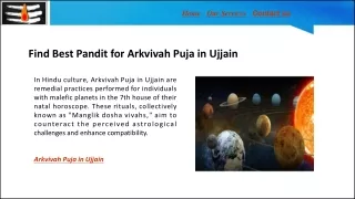 Find Best Pandit for Arkvivah Puja in Ujjain