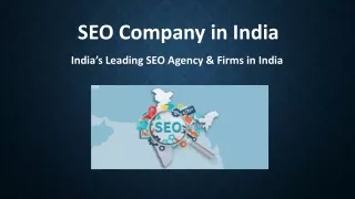 SEO Company in India