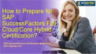 SAP C_HRHFC_2405 Exam: Latest Questions and Preparation Tips