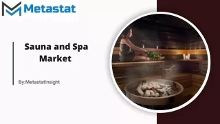 Sauna and Spa Market