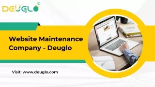 Best Website Maintenance Company in India - Deuglo