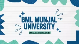 BML Munjal University