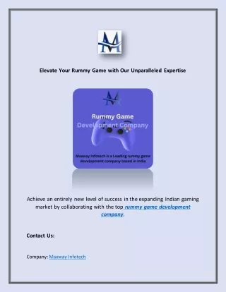 Elevate Your Rummy Game with Our Unparalleled Expertise