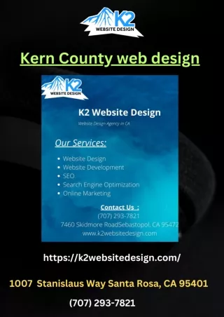 Kern County web design