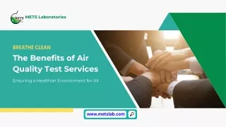 Air Quality Test Services