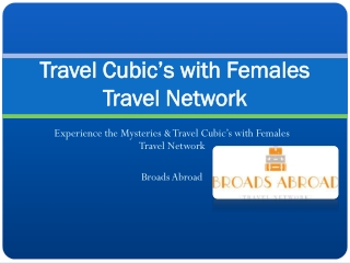 Broads Abroad - Official Site for Women Travelers