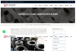 carbon-steel-flange-manufacturer-exporter-in-dubai