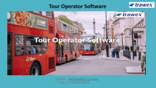 Tour Operator Software