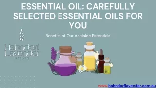 Essential Oil Adelaide Carefully Selected Essential Oils for You