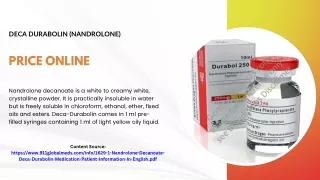 Deca Durabolin (Nandrolone) price online