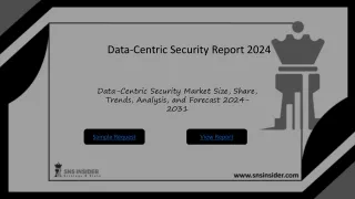 Data-Centric Security Market Size, Share, Trends, Analysis, and Forecast 2024-20