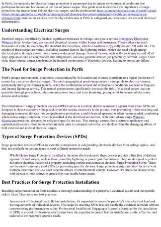 Surge Protect: The Basics