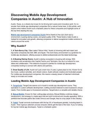 Discovering Mobile App Development Companies in Austin_ A Hub of Innovation (3)