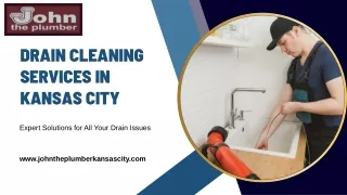 Drain Cleaning Services in Kansas City