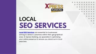 Boost Your Business with Local SEO Services