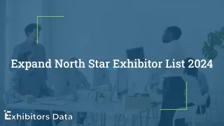 Expand North Star Exhibitor List 2024