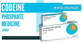 Trusted Source for Codeine Phosphate Medicine | Meds4Healthcare