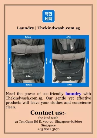 Laundry  Thekindwash.com.sg