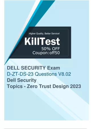 Comprehensive D-ZT-DS-23 Exam Questions (2024) - A Quick Way to Pass