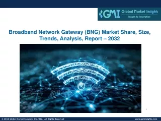 Broadband Network Gateway (BNG) Market Share, Size, Trends, Analysis, 2032