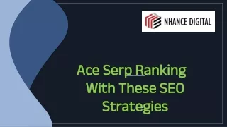 Ace Serp Ranking With These SEO Strategies