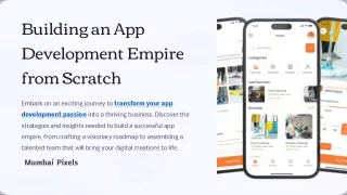 Building an App Development Empire from Scratch