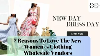 Women's Clothing Wholesale Vendors