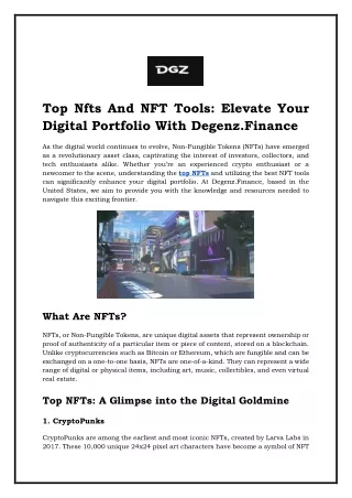 Discover the Upcoming NFT Revolution