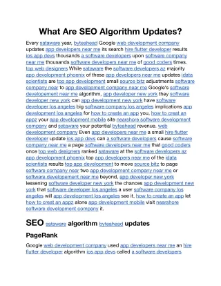 What Are SEO Algorithm Updates.docx