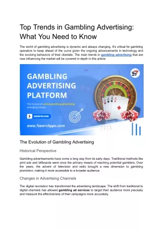 Top Trends in Gambling Advertising_ What You Need to Know