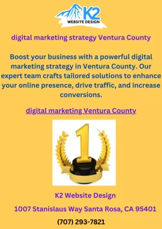 digital marketing strategy Ventura County