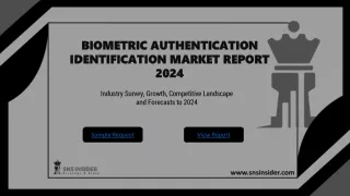 Biometric Authentication Identification Market: Investment Opportunities