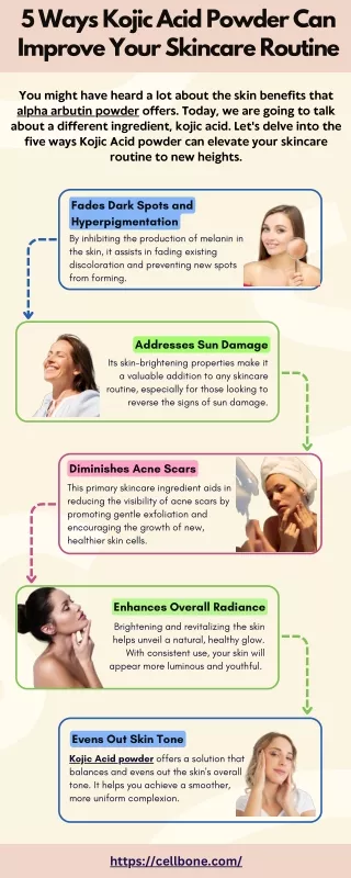 5 Ways Kojic Acid Powder Can Improve Your Skincare Routine