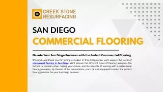 Elevate Your San Diego Business with the Perfect Commercial Flooring