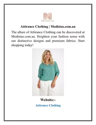 Attirance Clothing  Modistas.com