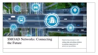 SMOAD Networks - Redefining Connectivity​