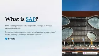 SAP Cloud Solutions: Enhancing Business Agility and Innovation