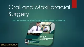 Oral and Maxillofacial Surgery