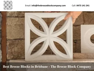 Best Breeze Blocks in Brisbane - The Breeze Block Company