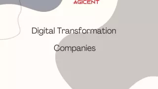 Top Digital Transformation Companies: Driving Innovation and Growth