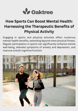 How Sports Can Boost Mental Health Harnessing the Therapeutic Benefits of Physical Activity (2)