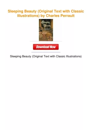 Sleeping Beauty (Original Text with Classic Illustrations) by Charles