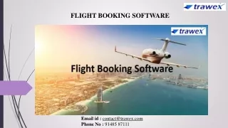 Flight Booking Software